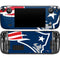 NFL New England Patriots Large Logo Steam Deck Handheld Gaming Computer Skin